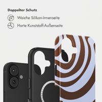 Selencia Vivid Rückabdeckung mit MagSafe Apple iPhone 17 - Dream Swirl Chocolate