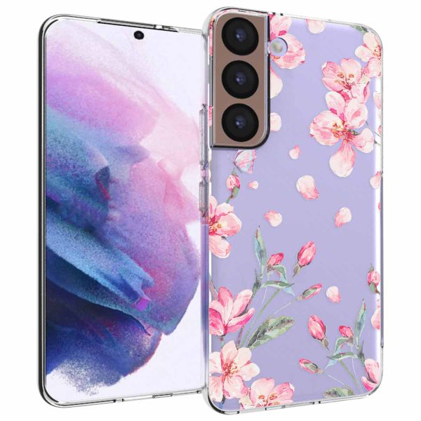 imoshion Design Hülle für das Samsung Galaxy S22 - Blossom Watercolor