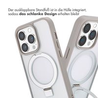 Accezz Ring Stand Backcover mit MagSafe iPhone 14 Pro - Grau