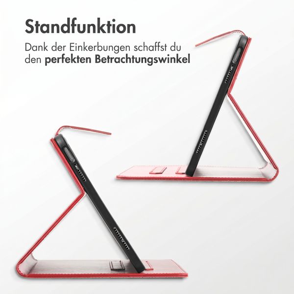 Mandala Klapphülle Samsung Galaxy Tab A11 Plus - Rot