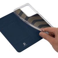 Dux Ducis Slim TPU Klapphülle für das Oppo Reno 8 Pro 5G - Dunkelblau