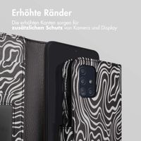 imoshion Design Klapphülle Samsung Galaxy A51 - Black And White