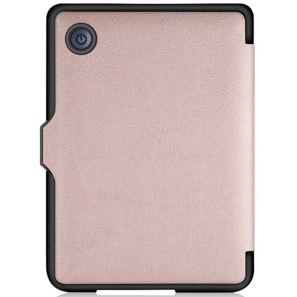 imoshion Slim Hard Case Klapphülle für das Tolino Shine 4 - Rose Gold