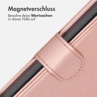 Accezz Wallet TPU Klapphülle Apple iPhone 13 Pro - Rosé gold