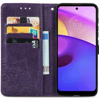 imoshion Mandala Klapphülle für das Motorola Moto E30 / E40 - Violett