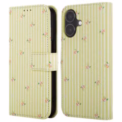 imoshion Design Klapphülle Apple iPhone 16 - Garden Stripes