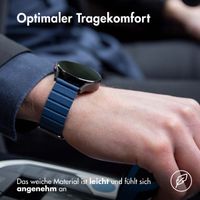 imoshion Magnetlederarmband für das Samsung Galaxy Watch 7 40/44 mm - Blau