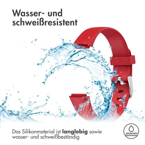 imoshion Silikonband für das Fitbit Luxe - Rot