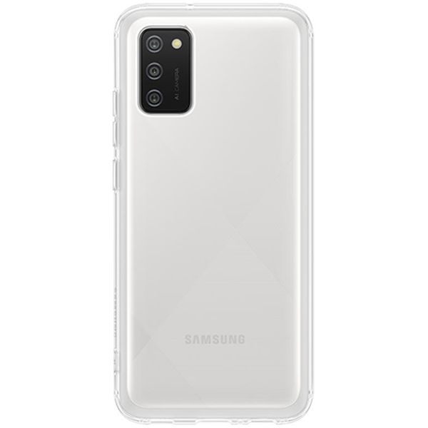 Samsung Original Silicone Clear Cover Galaxy A02s - Transparent