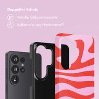 Selencia Vivid Back Cover Samsung Galaxy S26 Ultra - Dream Swirl Pink
