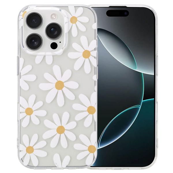 imoshion Design Hülle für das iPhone 16 Pro - Daisy flower