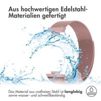 imoshion Magnetisches Milanaise Armband für das  Huawei Watch Fit 2 - Rosa