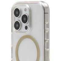 ZAGG Milan Snap Case mit MagSafe für das iPhone 16 Pro - Gold Glitter