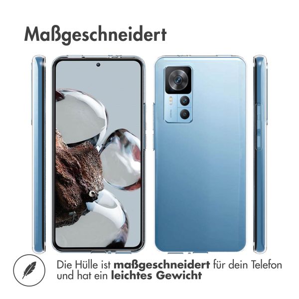 Accezz TPU Clear Cover für das Xiaomi 12T (Pro) - Transparent