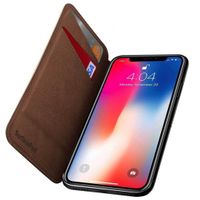 Twelve South SurfacePad Klapphülle iPhone Xs / X - Braun