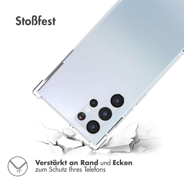 imoshion Shockproof Case Samsung Galaxy S22 Ultra - Transparent