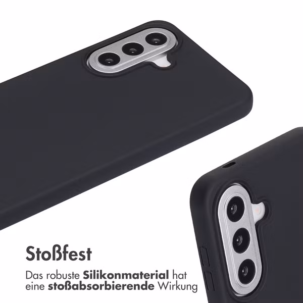 imoshion SilikonHülle mit Band Samsung Galaxy A57 (5G) - Schwarz