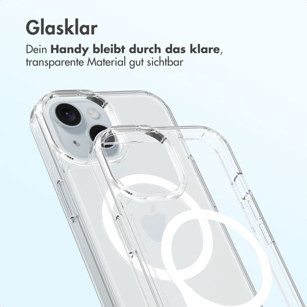 Accezz Xtreme Impact Backcover mit MagSafe Apple iPhone 15 - Transparent