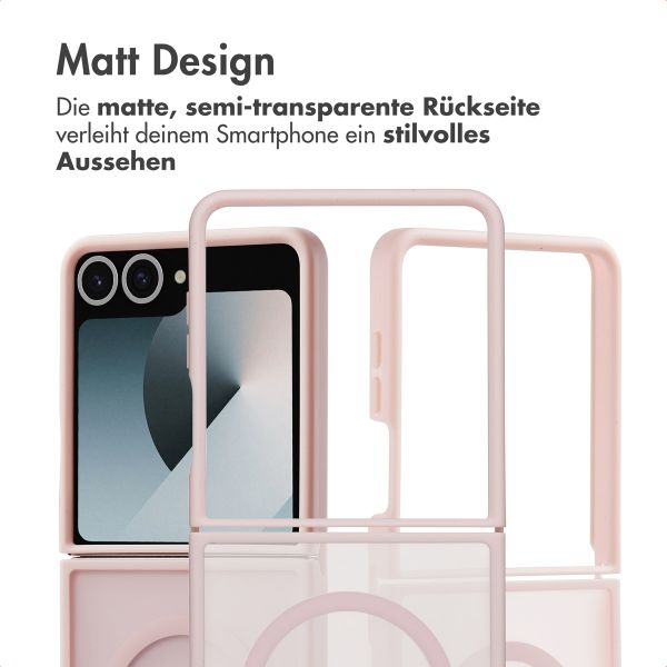 imoshion Color Guard Back Cover mit MagSafe Samsung Galaxy Z Flip 7 - Rosa