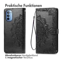 imoshion Mandala Klapphülle Motorola Moto G14 - Schwarz