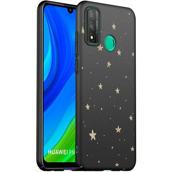 imoshion Design Hülle für das Huawei P Smart (2020) - Sterne / Schwarz