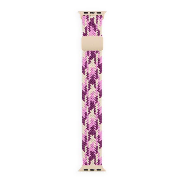 iDeal of Sweden Soft Braid Watch Band für Apple Watch | 38/40/41/42 mm - Cherry Crush