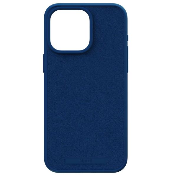 Njorð Collections Wildleder Comfort+ Case MagSafe für das iPhone 15 Pro Max - Blue