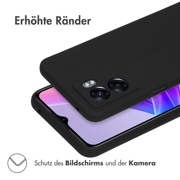 imoshion Color TPU Hülle für das Oppo A77 - Schwarz