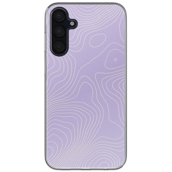 imoshion Design Hülle Samsung Galaxy A35 - Topo Lilac