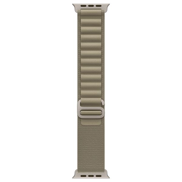 Apple Alpine Loop Band für die Apple Watch Series 1-10 / SE / Ultra (2) - 42/44/45/46/49 mm - Größe L - Olive