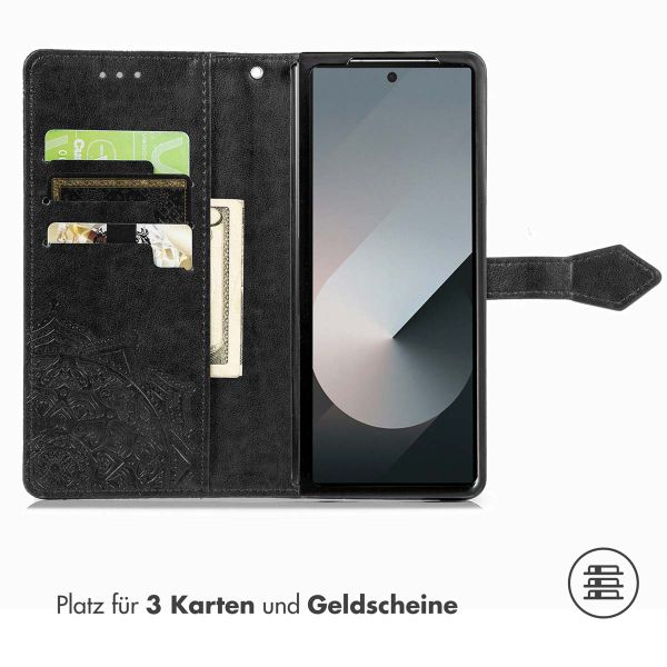 imoshion Mandala Klapphülle Samsung Galaxy Fold 7 - Schwarz