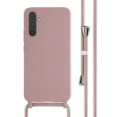 imoshion SilikonHülle mit Band Samsung Galaxy A34 (5G) - Sand Pink