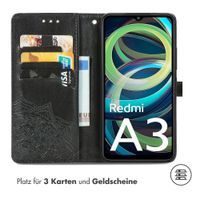 imoshion Mandala Klapphülle Xiaomi Redmi A3 - Schwarz