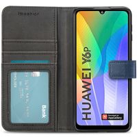imoshion Luxuriöse Klapphülle Huawei Y6p - Dunkelblau