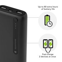 dbramante1928 re-charge | Powerbank 20.000 mAh - Schwarz