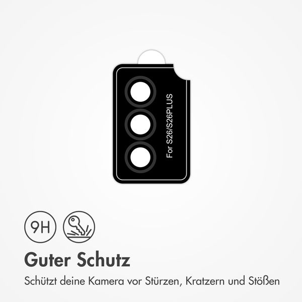 imoshion 2er-Pack Objektivschutz für Kamera für das Samsung Galaxy S26 Ultra - Black