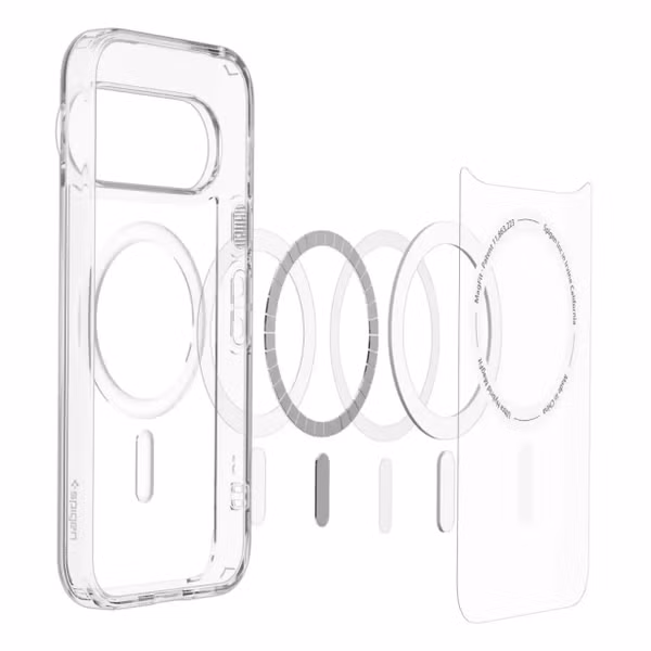 Spigen Ultra Hybrid Backcover MagSafe Google Pixel 11 Pro - Clear / White