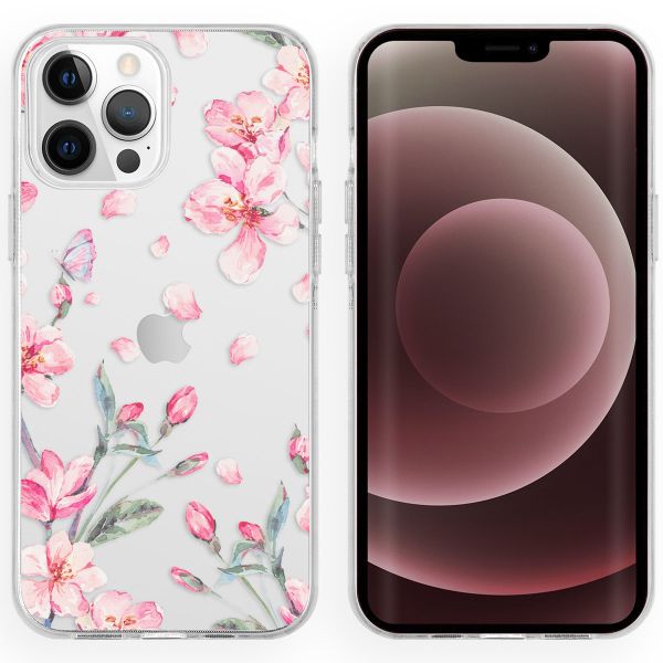 imoshion Design Hülle für das iPhone 13 Pro Max - Blume - Rosa