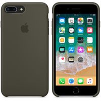 Apple Silikon-Case für das iPhone 8 Plus / 7 Plus - Dark Olive