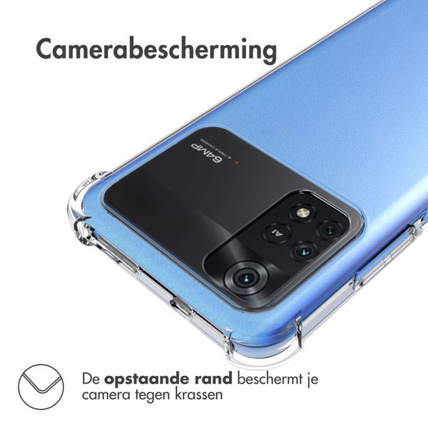 imoshion Shockproof Case Xiaomi Poco M4 Pro 5G - Transparent