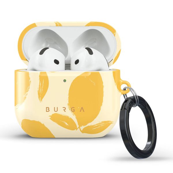 Burga Hard Case Apple AirPods 4 - Lemon Tart
