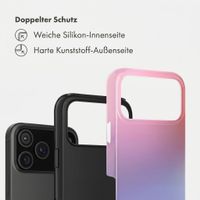 Selencia Vivid Back Cover Apple iPhone 18 Pro Max / 17 Pro Max - Gradient Soft Blush