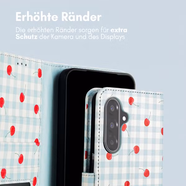 imoshion Design Klapphülle Samsung Galaxy A37 (5G) - Cherry Check