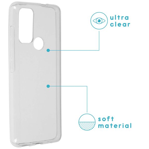 imoshion Gel Case für das Motorola Moto G60s - Transparent