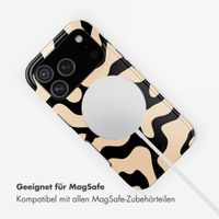 Selencia Vivid Rückabdeckung mit MagSafe Apple iPhone 17 Pro - Art Wave Black