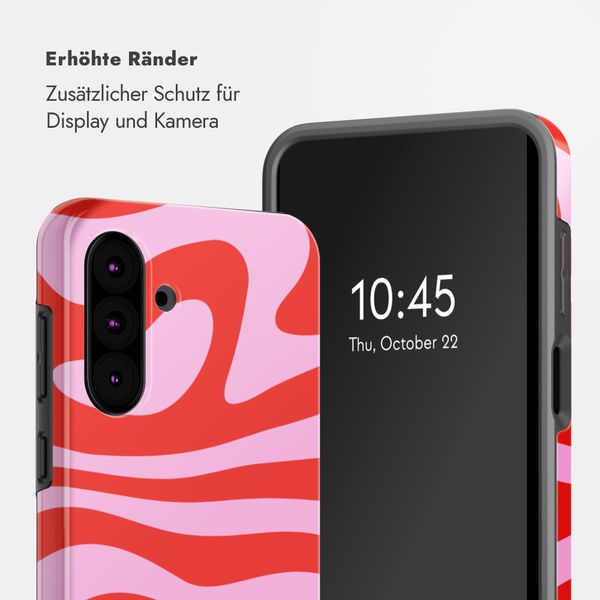Selencia Vivid Back Cover Samsung Galaxy A36 / A56 - Dream Swirl Pink