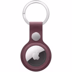 Apple Apple AirTag Feingewebe Schlüsselanhänger - Mulberry