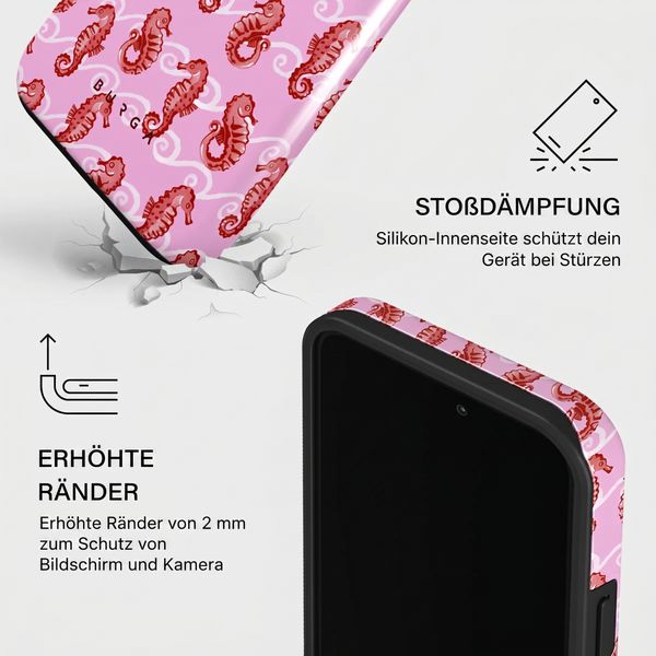 Burga Tough Back Cover MagSafe Apple iPhone 14 Pro - Coral Reef