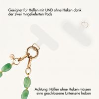 Selencia Satin Crush Handgelenkschlaufe - Mint Green