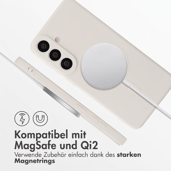 imoshion Color Back Cover mit MagSafe Samsung Galaxy S26 FE - Beige